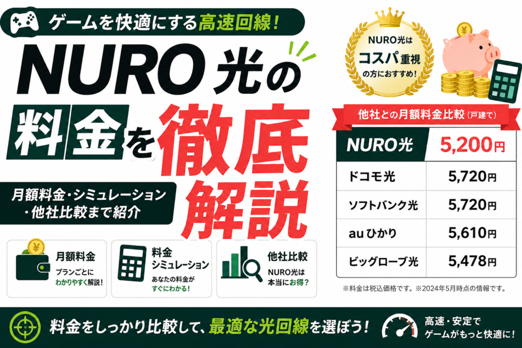 NURO光　料金