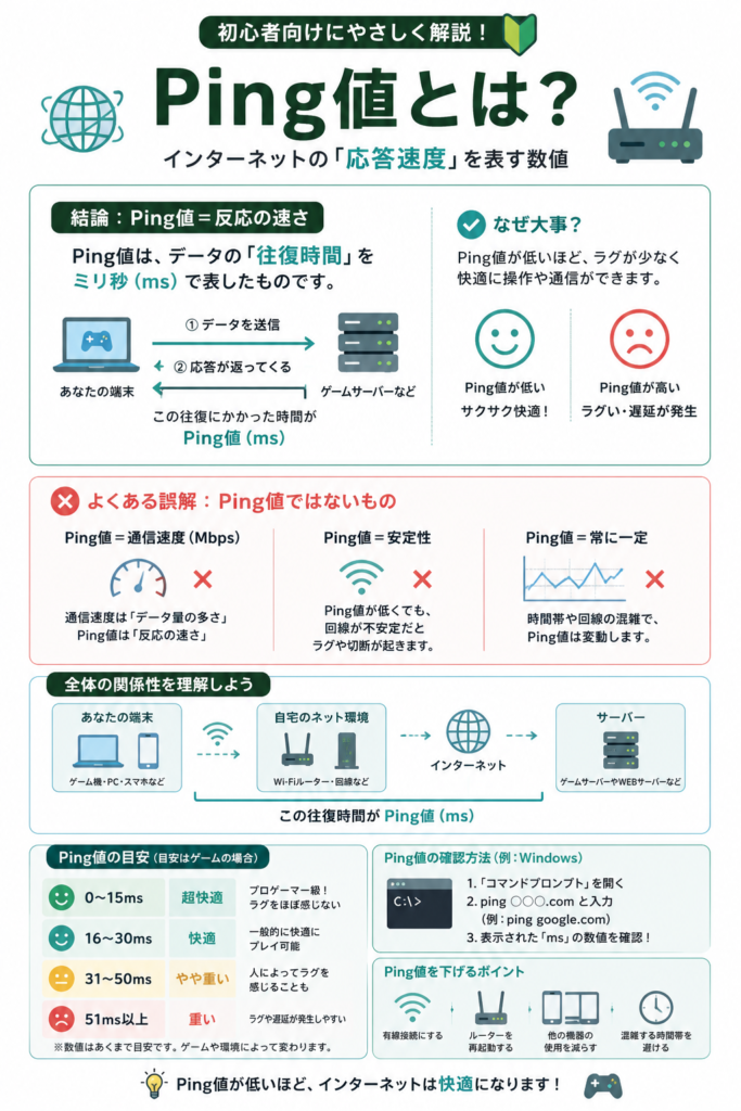 Ping値とは