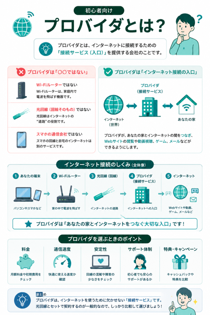 プロバイダとは