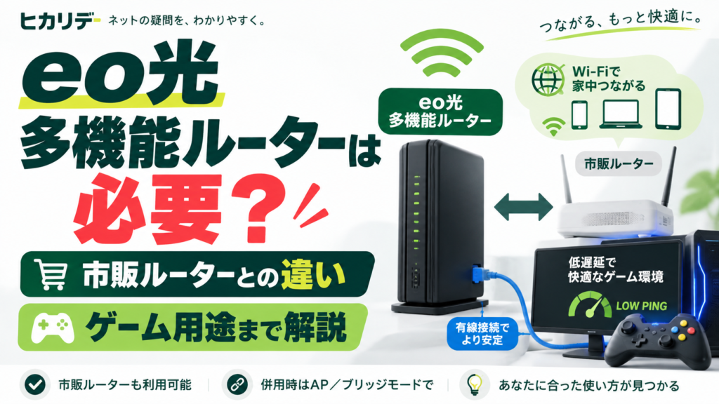eo光　多機能ルーター